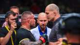 Staredown s Pavolem Langerem.
