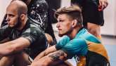 S Davidem Dvořákem, zápasníkem UFC.