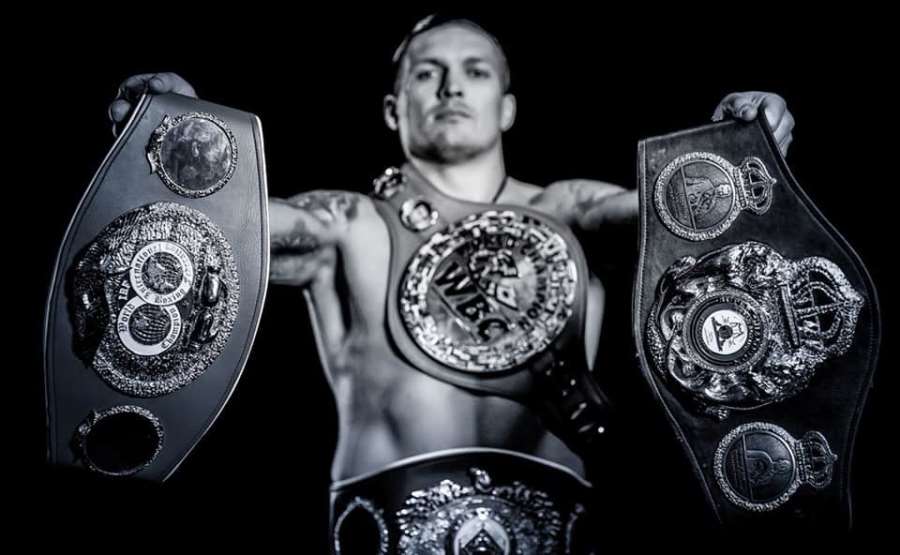Vzácná návštěva. Světový šampion těžké váhy je v Česku. Jak Usyk vzpomíná na boje na Ukrajině?
