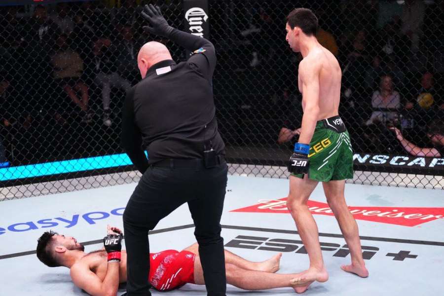 Raketový vzestup. Na Dvořákova posledního soupeře čeká bitva o titul UFC. Má štěstí, říká šampion