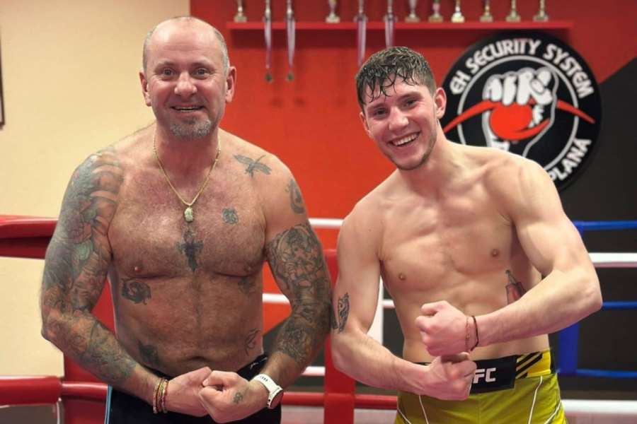 Dřina i láska. To je kickbox. Táta je pro mladého zápasníka celoživotní vzor