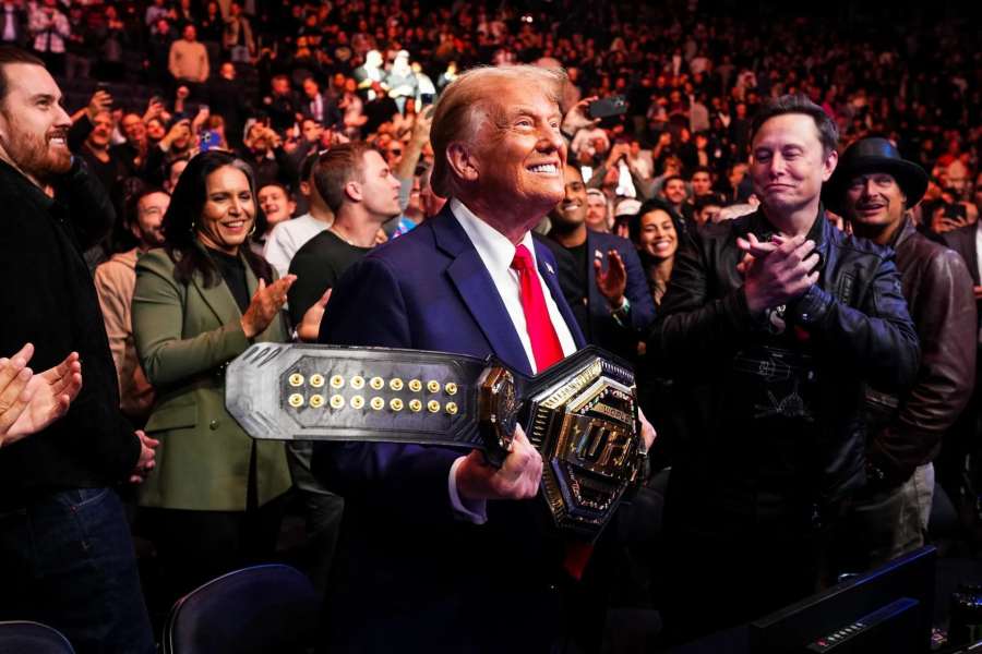 Prezident Trump má nápad. Tento UFC kolos v Bílém domě nechat natrvalo 