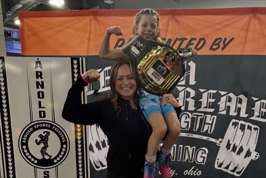 Devítiletá dívka překvapila, zvedla 82 kilogramů