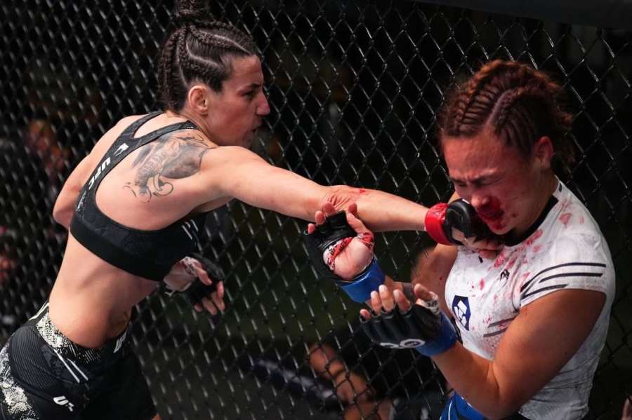 Nezastavitelná bouře. Drak v ženském těle. Brazilka v UFC ničila 