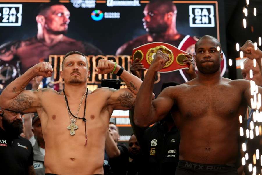 Usyk, nebo Dubois. Osobnosti tipují, kdo ovládne Wembley