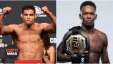 FOTO: facebook Israel Adesanya/ Paulo Costa(Borrachinha)
