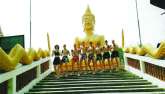 Thajsko, reprezentace CMTA 2001 a focení u Budhy na Pattayi.