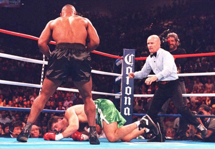 Byl vážně rychlý, namakaný, říká boxer, který s Tysonem bojoval po propuštění z vězení