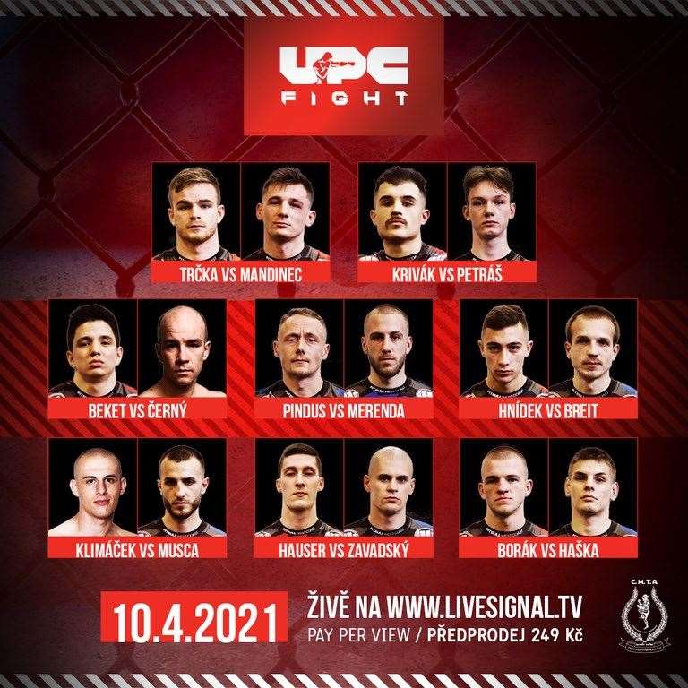 UPC Fight Cesta Bojovníka Kdo půjde do boje?