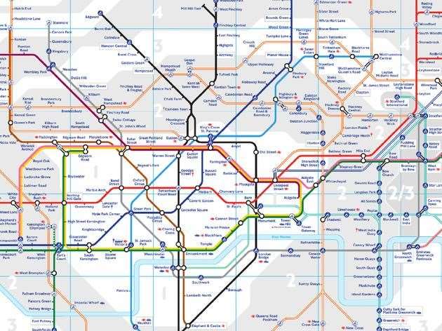 Londýnské metro. Poznáte rozdíl? :-)